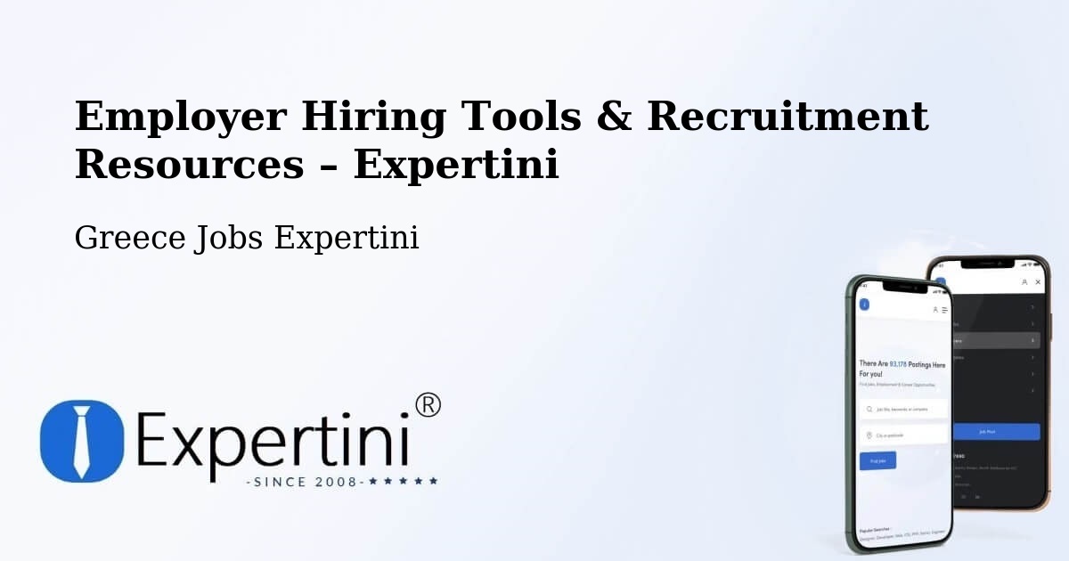 Employer Hiring Tools & Recruitment Resources – Chalástra - Chalástra, Greece Jobs Expertini