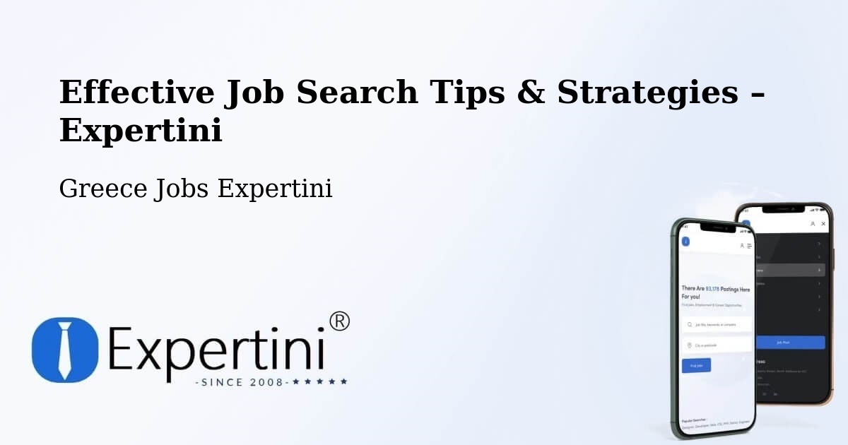Job Search Tips & Strategies for Job Seekers – Chalástra - Chalástra, Greece Jobs Expertini